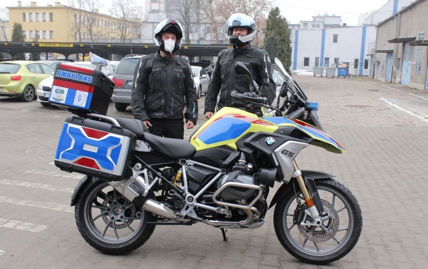 Toruń ma pierwszy w mieście motoambulans