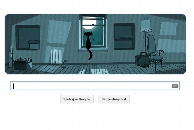 Takie doodle wita dziś użytkowników Google. Wisława Szymborska 90. rocznica urodzin