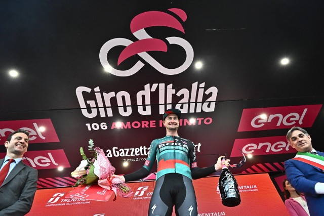 Nico Denz, zwycięzca 12. etapu Giro d'Italia.