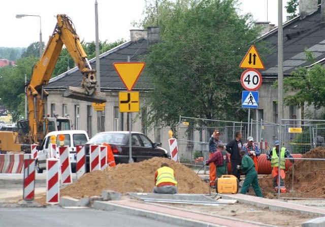 Remont skrzyzowania ulic Malczewskiego i Wernera