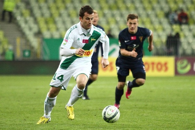 Piotr Wiśniewski ma dużą szansę na grę przeciwko Pogoni Szczecin.