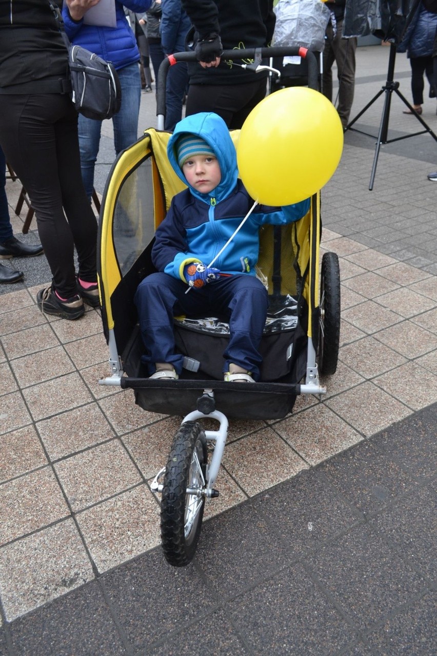 Bieg z wózkami na Rynku w Rybniku