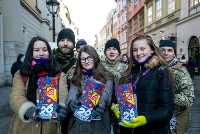 14.01.2018 krakow  wosp wielka orkiestra swiatecznej pomocy 26 final kwesta fot. anna kaczmarz / dziennik polski / polska press