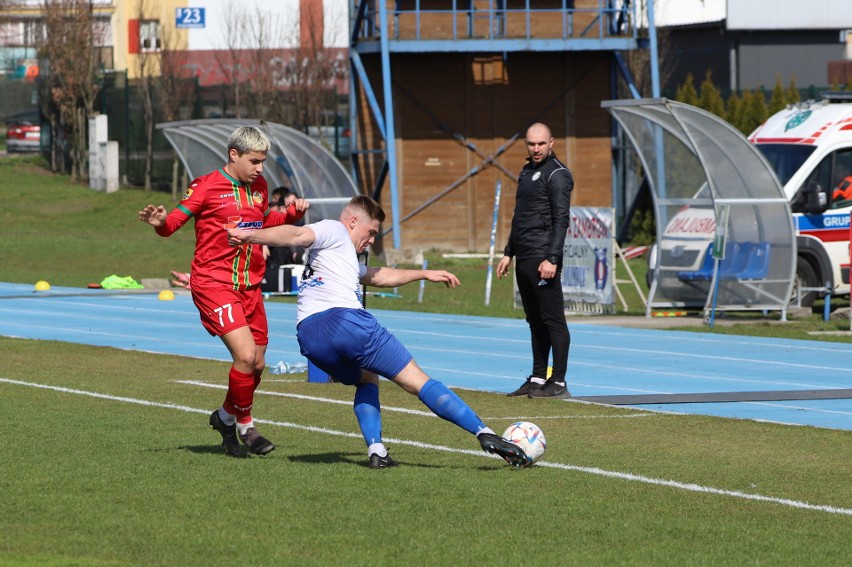 Olimpia Zambrów przegrała z Lechią Tomaszów Mazowiecki 1:2