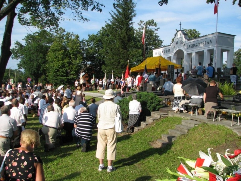 Rocznica mordu w Lesie Pilickim (zdjęcia)