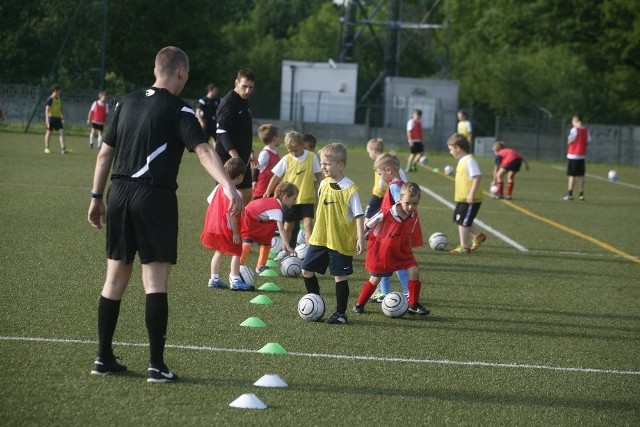 Trening w Juventus Soccer Schools Silesia