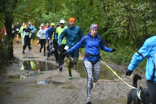 Mimo kapryśnej pogodny chętnych do biegania na Barbarce nie zabrakło.