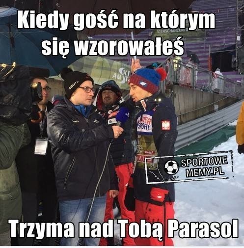 Kamil Stoch jak Adam Małysz MEMY...