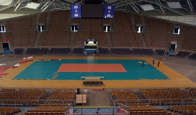 Mistrzostwa świata w siatkówce w łódzkiej hali Atlas Arena....