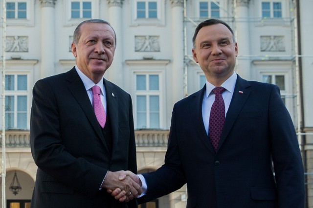 Wizyta prezydenta Turcji w Polsce w 2017 r.