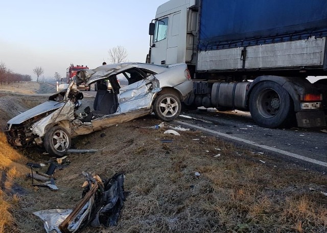 Na miejscu porannej tragedii w Wysiadłowie w powiecie sandomierskim