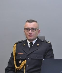 Komendant Powiatowy PSP – bryg. mgr inż. Tomasz Podkański