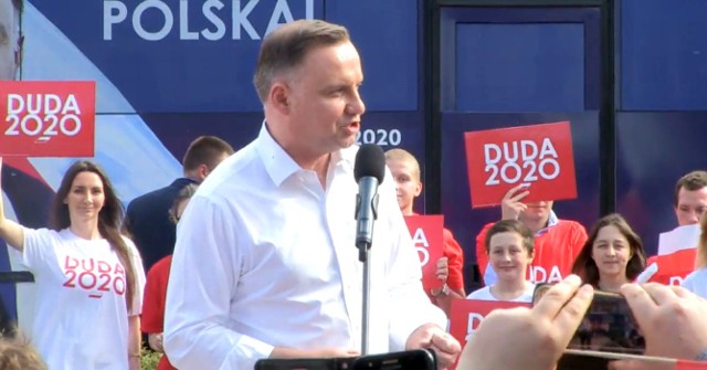 Spotkanie z Andrzejem Dudą w Solcu Kujawskim.