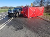 Wypadek na obwodnicy Jasienia. Na miejscu lądował śmigłowiec LPR