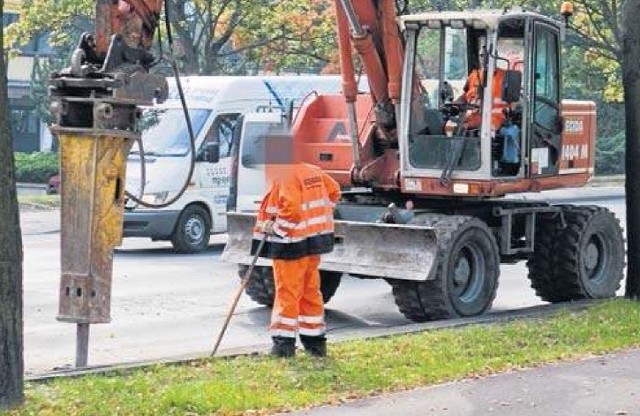 Rozpoczęło się frezowanie nawierzchni na ulicy Szczecińskiej. Teraz będą tam zwężenia przez kilka tygodni.