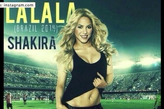 Shakira kibicuje! (fot. Agencja TVN/x-news)