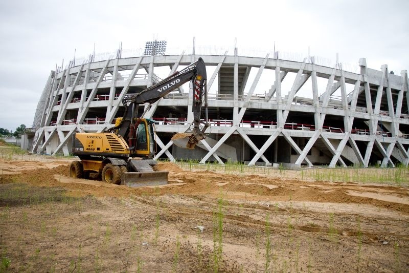 Stadion miejski znów jest budowany