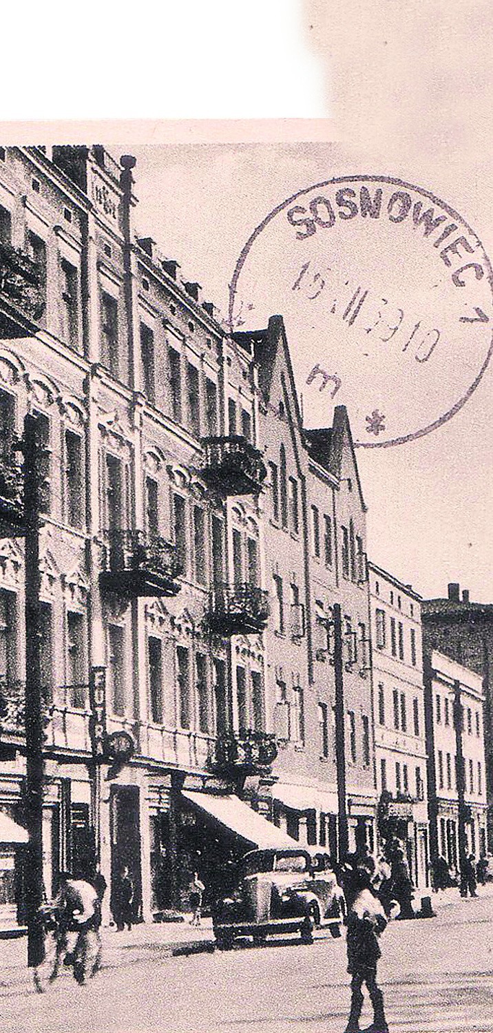 Tak wyglądała przed wojną ulica Warszawska w Sosnowcu -...