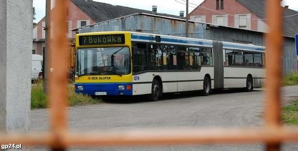 Autobus słupskiego MZK.