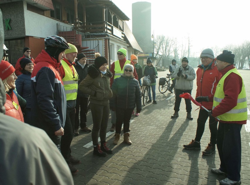 Ponad 40 cyklistów skorzystało z zaproszenia Kruszwickiej...