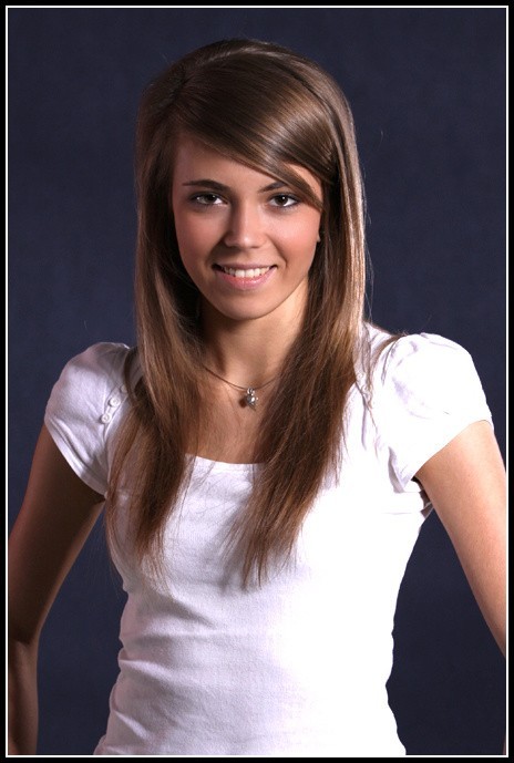 Monika Huniewicz w konkursie Miss Podlasia Nastolatek 2009...
