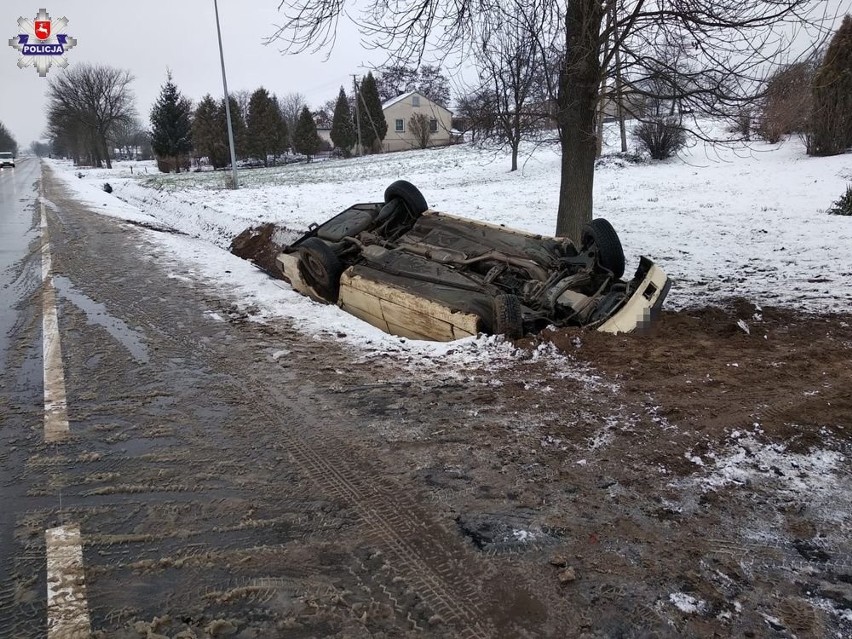 Wypadek w miejscowości Łubcze