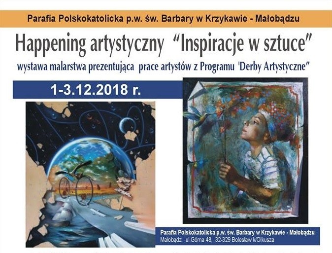 Małobądz. „Inspiracje w sztuce”, czyli trzy dni ze sztuką i jej twórcami