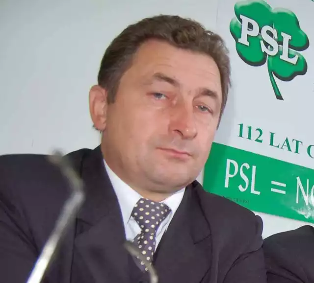 Jerzy Mariak jeszcze prezes PSL w powiecie szczecineckim.