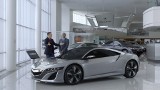 Acura NSX i Jay Leno razem