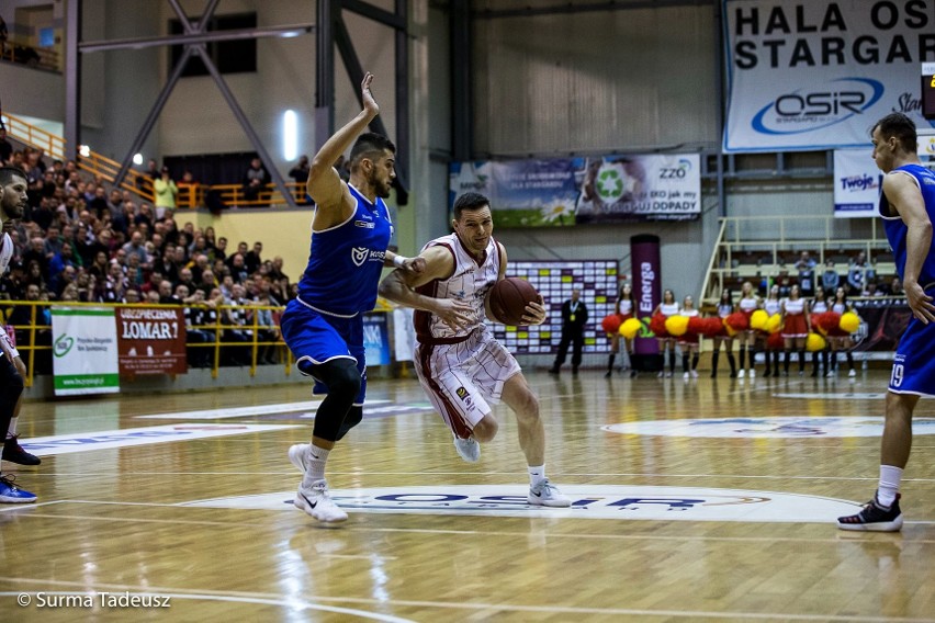 Spójnia Stargard - AZS Koszalin 76:73. Ważna wygrana w walce o utrzymanie!