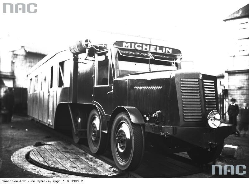 Szynobus Michelin z 1933 r.