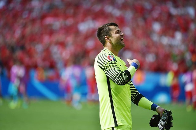 Łukasz Fabiański świetnie spisuje się na Euro 2016.fot. Bartek Syta/Polska Press