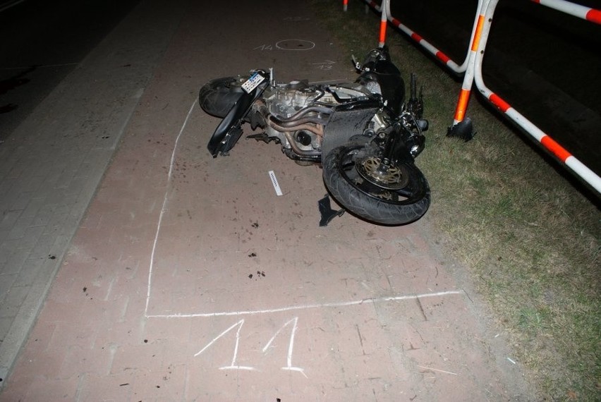 Tragiczny wypadek motocyklisty w Jaworznie