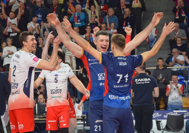 Grupa Azoty ZAKSA Kędzierzyn-Koźle - Aluron CMC Warta Zawiercie 3:1