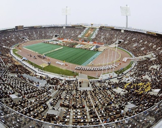 Stadion Łużniki w Moskwie, zdjęcie z 1980 r.