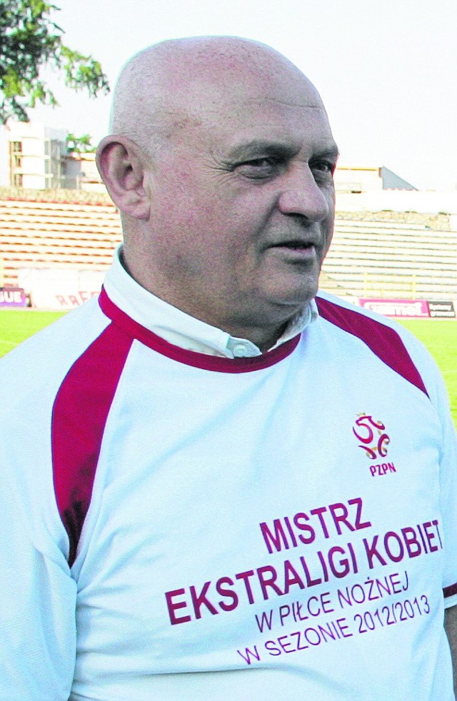 Józef Teresiak - nowy prezes piłkarek Unii Racibórz