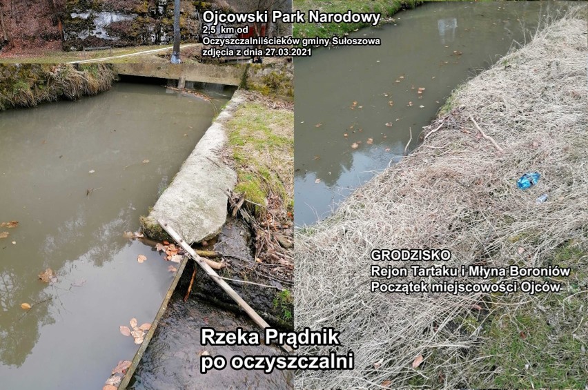 O kontrole prosili mieszkańcy Ojcowa robiąc fotograficzne...