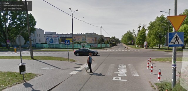 Skrzyżowanie ulic Polanka i Skłodowskiej-Curie