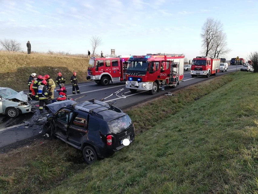 Wypadek na DK 94 w Czajowicach. Zdjęcia dzięki uprzejmości...