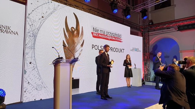 Odbiór nagrody w kategorii Polski produkt oraz otwarcie nowego biura w Berlinie