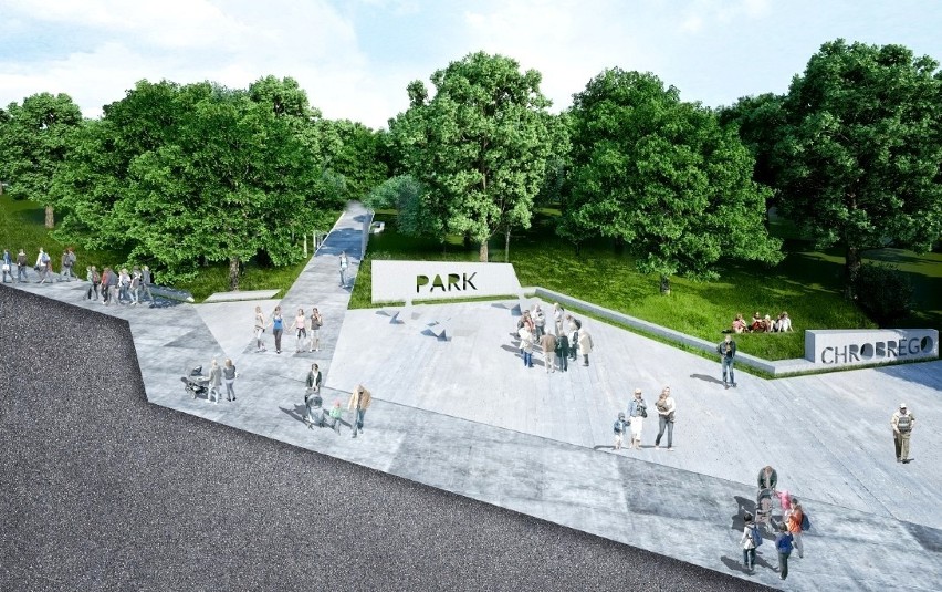 Gliwice: Nowy plac zabaw i boisko do gry w disc golfa w Parku Chrobrego