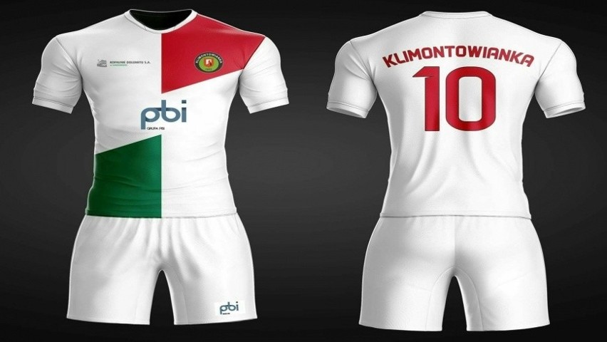 Klimontowianka Klimontów awansowała do czwartej ligi i ma nowe stroje piłkarskie