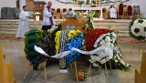Pogrzeb sędziego Kamila Pastuszki w Starachowicach. Było wiele osób ze środowiska piłkarskiego [ZDJĘCIA, WIDEO]