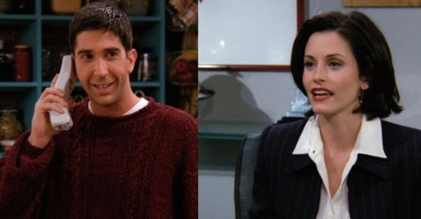 Monica i Ross, „Przyjaciele"