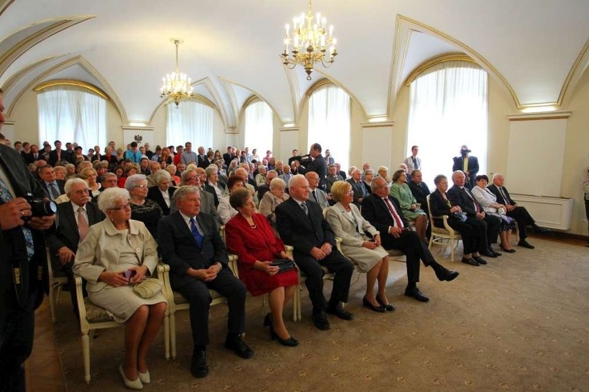 Złote gody w Poznaniu na zaproszenie prezydenta [ZDJĘCIA]