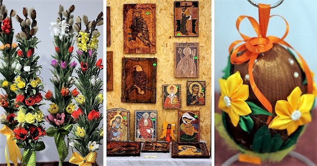 Wiele ciekawych prac nawiązujących do nadchodzących Świąt Wielkanocy obejrzeć i kupić można na kiermaszu w Muzeum im. Jana Kasprowicza w Inowrocławiu