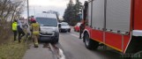 Utrudnienia w ruchu okolicach skrzyżowania Luboszyckiej z obwodnicą Opola po zderzeniu samochodów