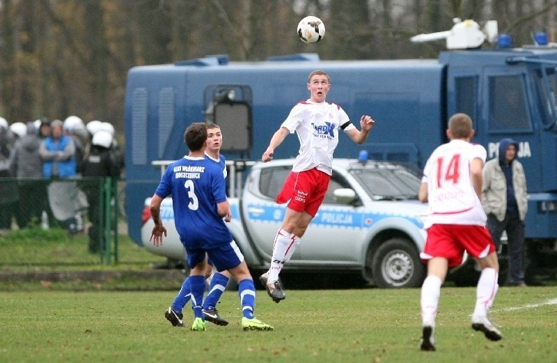 ŁKS zaczął od 0:1, ale wygrał w Moszczenicy 4:2 [FILM, zdjęcia kibiców]