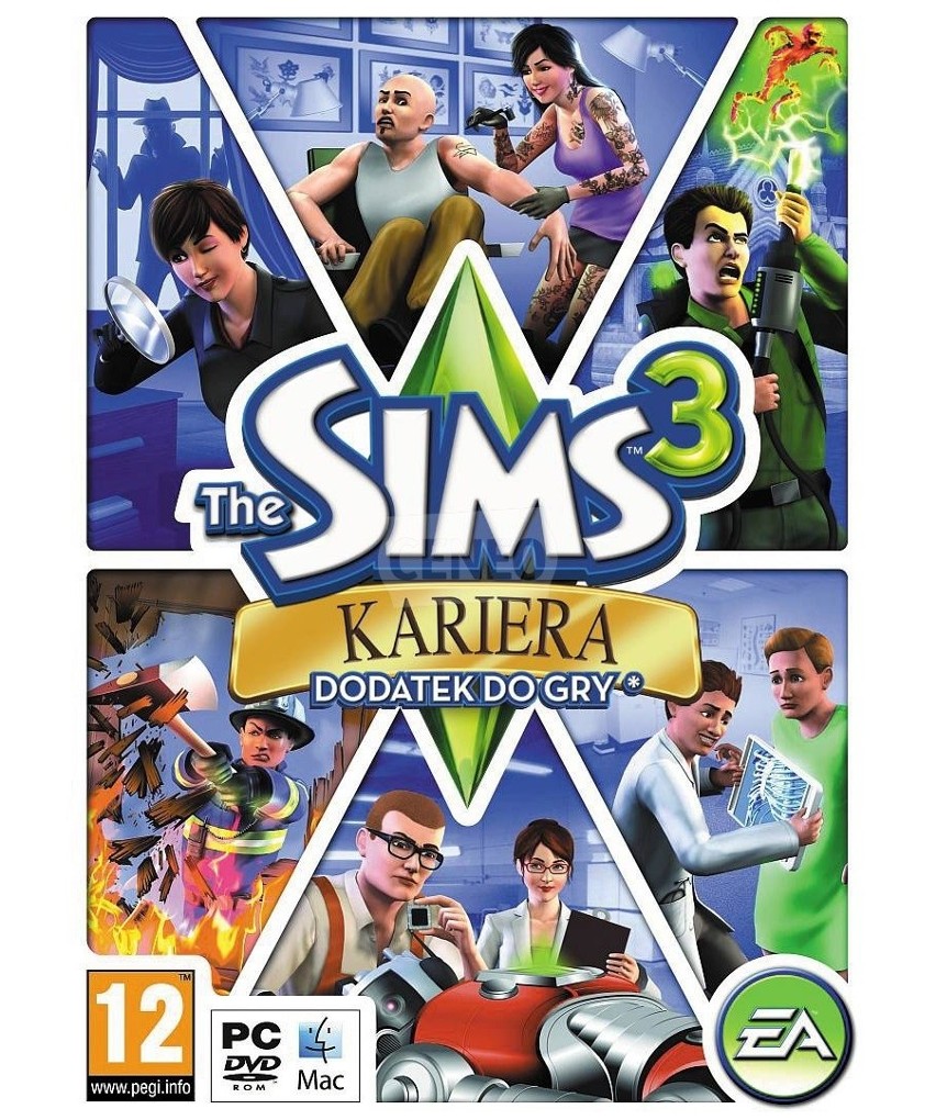 Sims 3 - Kariera: Dodatek do gry The Sims 3, cena około 60...