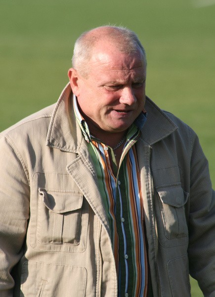 Trener Bolesław Strzemiński, myśli o odejściu z Polonii Iłża.